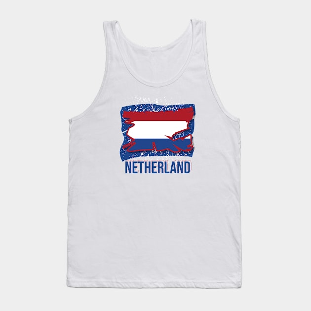 World cup Qatar 2022, Netherland Tank Top by Aloenalone